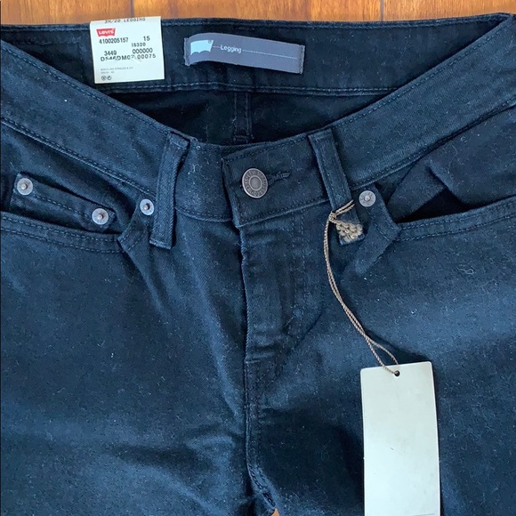 Levi’s Black Legging Jeans/ size: 3M /26 - Picture 5 of 5